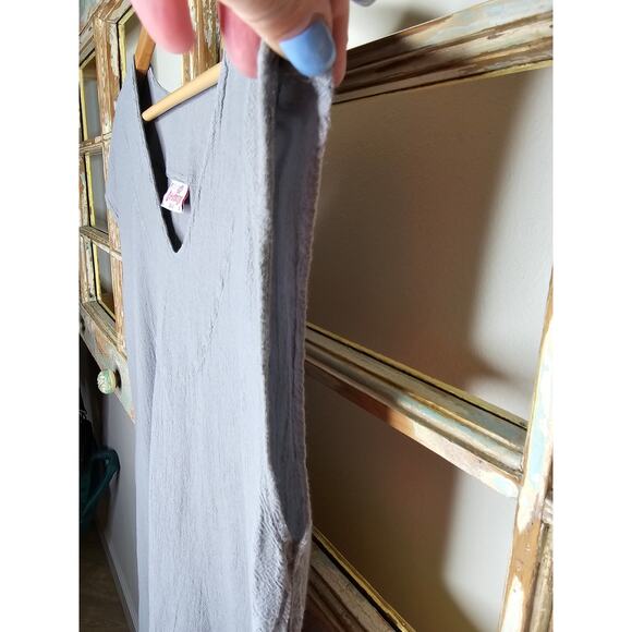 Cotton Ways Grey Sleeveless Dress ladies size 2 / Large/ Xlarge - Picture 9 of 10